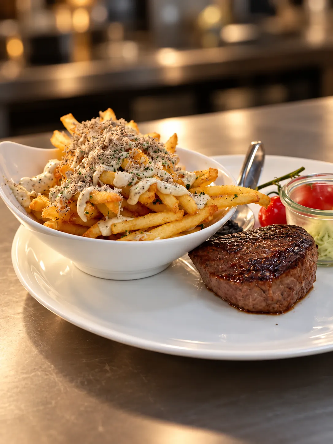 Rinderfilet mit Trüffel-Pommes